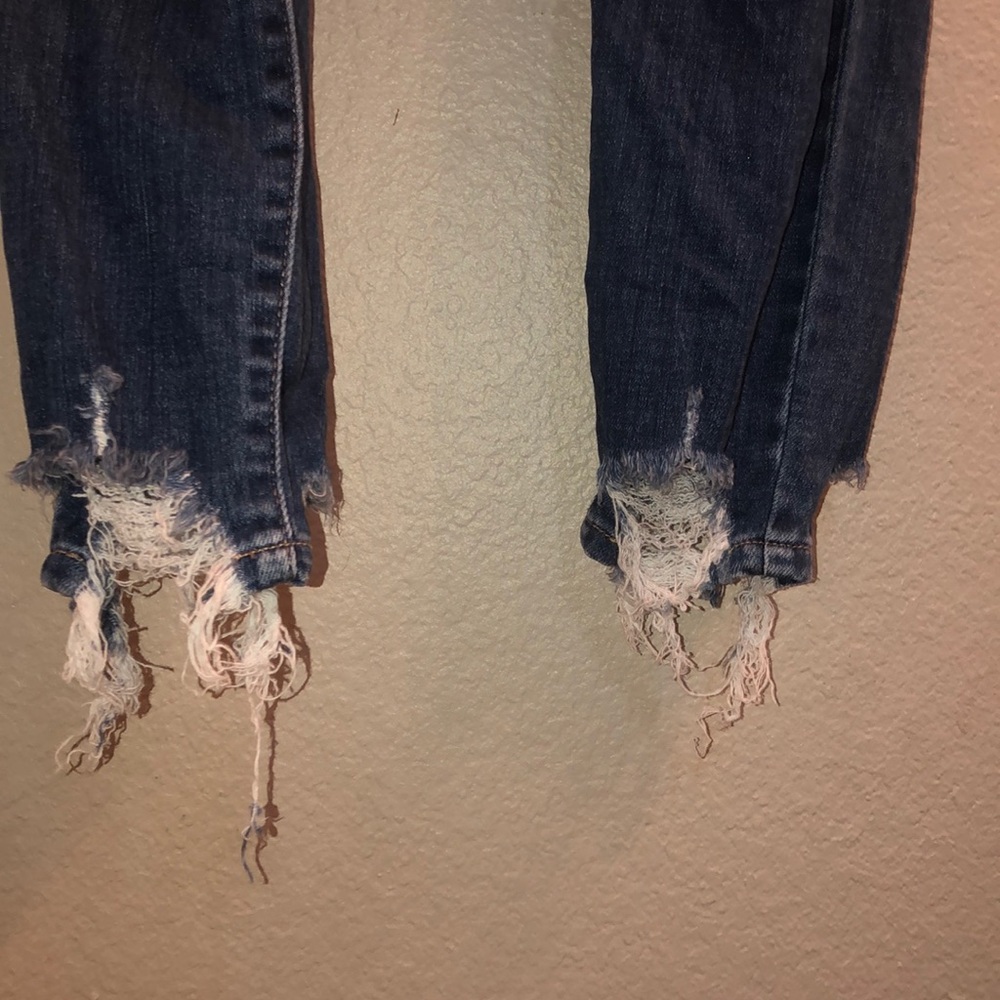 Blue Ripped Jeans - Picture 4 of 8